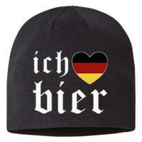 Ich Liebe Bier German Flag Oktoberfest Costume Beer Festival Sustainable Beanie