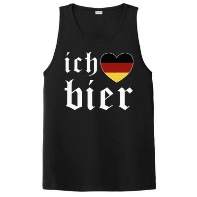 Ich Liebe Bier German Flag Oktoberfest Costume Beer Festival PosiCharge Competitor Tank