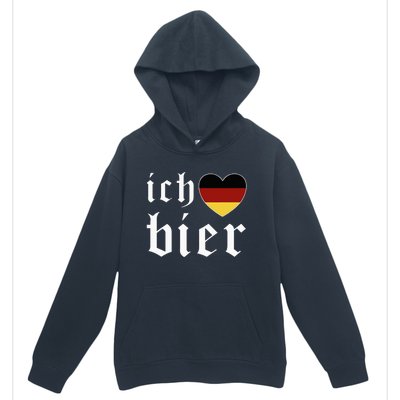 Ich Liebe Bier German Flag Oktoberfest Costume Beer Festival Urban Pullover Hoodie