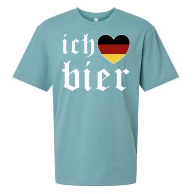 Ich Liebe Bier German Flag Oktoberfest Costume Beer Festival Sueded Cloud Jersey T-Shirt