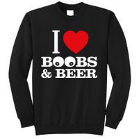 I Love Boobs And Beer Sweatshirt