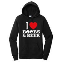 I Love Boobs And Beer Women's Pullover Hoodie