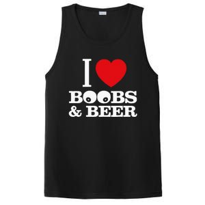 I Love Boobs And Beer PosiCharge Competitor Tank