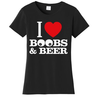 I Love Boobs And Beer Women's T-Shirt