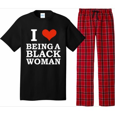 I Love Being A Black Black Is Beautiful Pride Gift Meaningful Gift Pajama Set