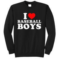 I Love Baseball I Heart Baseball Funny Sweatshirt