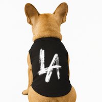 Interlocking La Brush Design Los Angeles California Doggie Tank