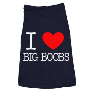 I Love Big Boobs Humor Adult Doggie Tank