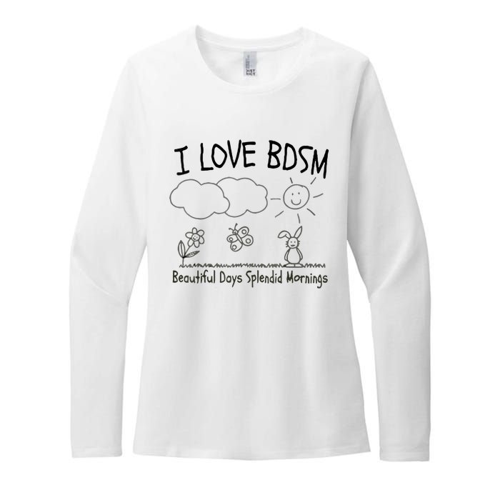 I Love Bdsm Beautiful Days Splendid Mornings Womens CVC Long Sleeve Shirt