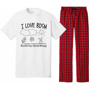 I Love Bdsm Beautiful Days Splendid Mornings Pajama Set