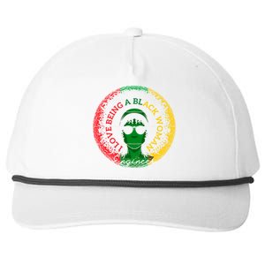 I Love Being A Black Engineer Black History Month Gift Snapback Five-Panel Rope Hat