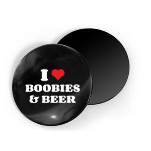 I Love Boobies And Beer Funny Humorous Magnet