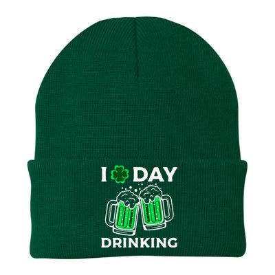 I Love Beer Day funny Drinking St Patricks Day Knit Cap Winter Beanie