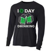 I Love Beer Day funny Drinking St Patricks Day Cooling Performance Long Sleeve Crew