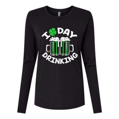 I Love Beer Day funny Drinking St Patricks Day Womens Cotton Relaxed Long Sleeve T-Shirt