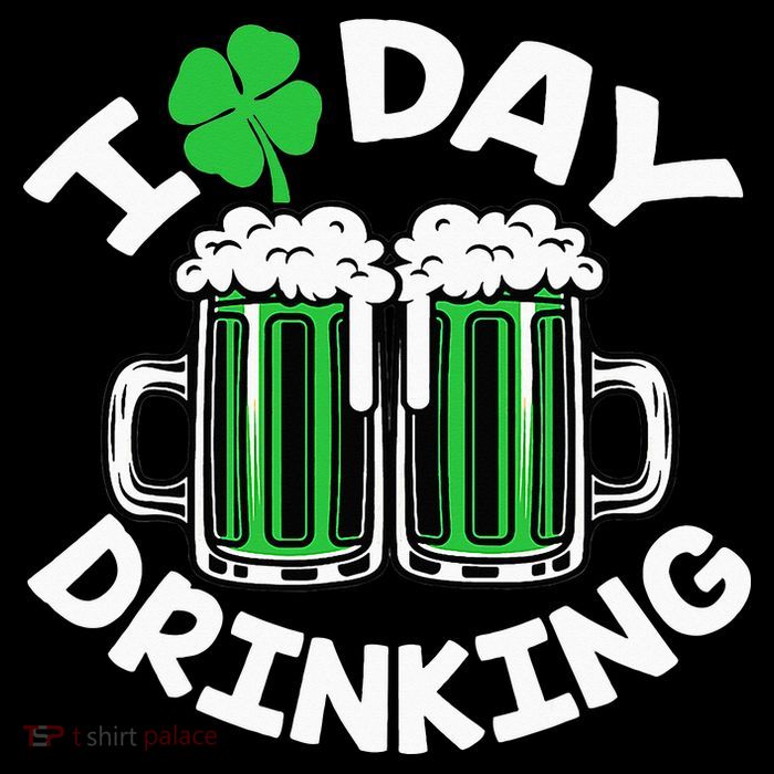 I Love Beer Day funny Drinking St Patricks Day Impact Tech Backpack