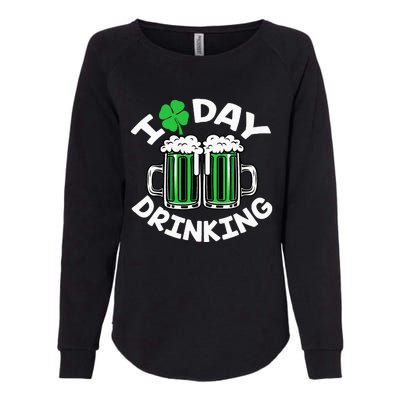 I Love Beer Day funny Drinking St Patricks Day Womens California Wash Sweatshirt