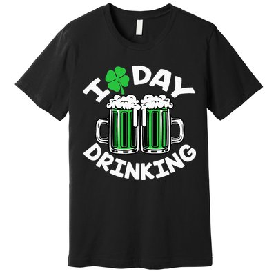 I Love Beer Day funny Drinking St Patricks Day Premium T-Shirt