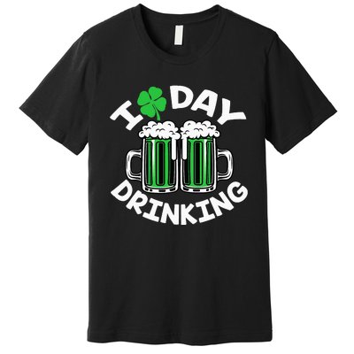 I Love Beer Day funny Drinking St Patricks Day Premium T-Shirt