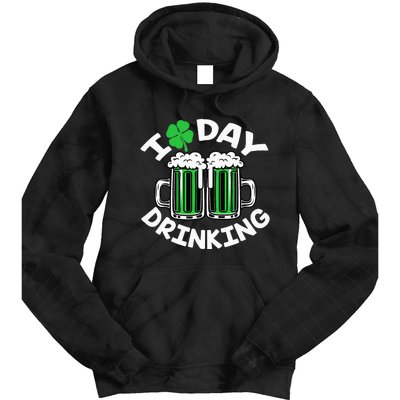 I Love Beer Day funny Drinking St Patricks Day Tie Dye Hoodie