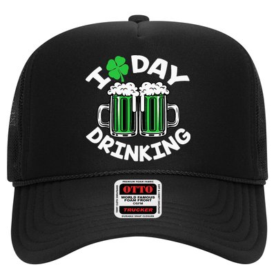 I Love Beer Day funny Drinking St Patricks Day Trucker Hat