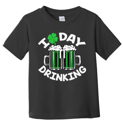 I Love Beer Day funny Drinking St Patricks Day Toddler T-Shirt