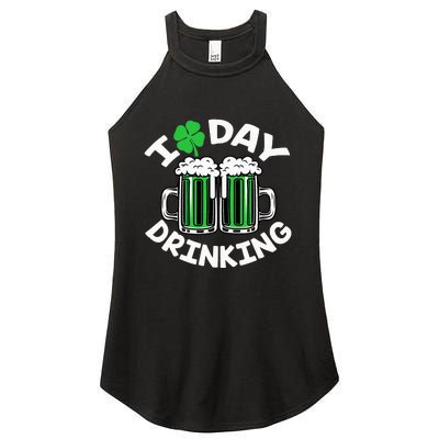 I Love Beer Day funny Drinking St Patricks Day Women's Perfect Tri Rocker Tank