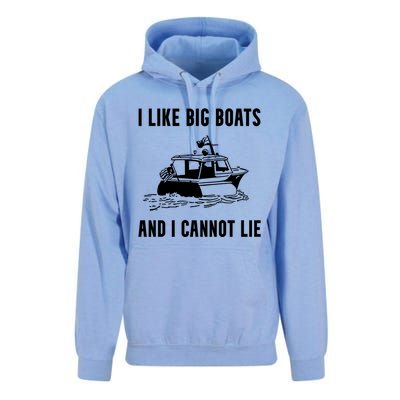 I Like Boats Funny Boat Lover Boater Dad Fishing Boating Gift Unisex Surf Hoodie