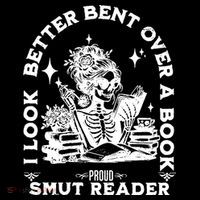 I Look Better Bent Over A Book  Button
