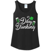 I Love Beer Day funny Drinking St Patricks Day Ladies Essential Tank