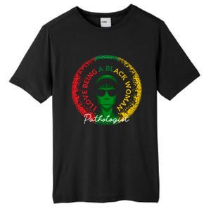 I Love Being A Black Pathologist Black History Month Gift Tall Fusion ChromaSoft Performance T-Shirt