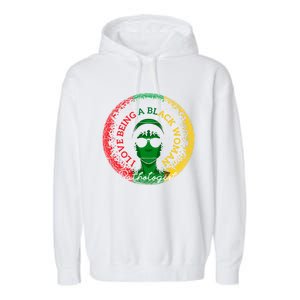 I Love Being A Black Pathologist Black History Month Gift Garment-Dyed Fleece Hoodie