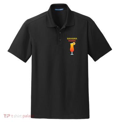 I Love Bahama Mama Always At The Bar With This Cocktail Gift Dry Zone Grid Polo