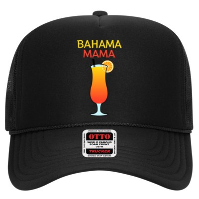 I Love Bahama Mama Always At The Bar With This Cocktail Gift Trucker Hat