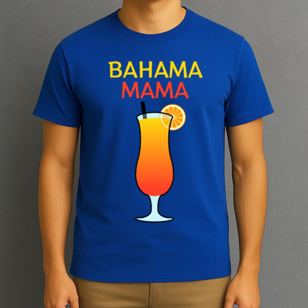 I Love Bahama Mama Always At The Bar With This Cocktail Gift T-Shirt