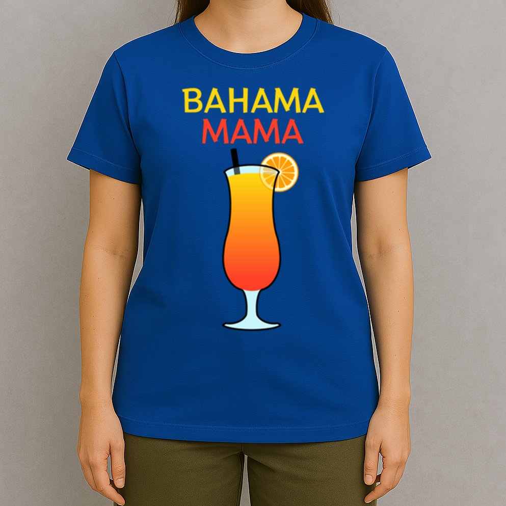 I Love Bahama Mama Always At The Bar With This Cocktail Gift T-Shirt