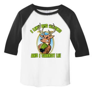 I Like Big Bucks And I Cannot Lie Funny Buck Deer Hunters Gift Toddler Fine Jersey T-Shirt