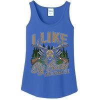 I Like Big Bucks I Cannot Lie Funny Hunting Saying Gift Ladies Essential Tank