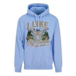 I Like Big Bucks I Cannot Lie Funny Hunting Saying Gift Unisex Surf Hoodie