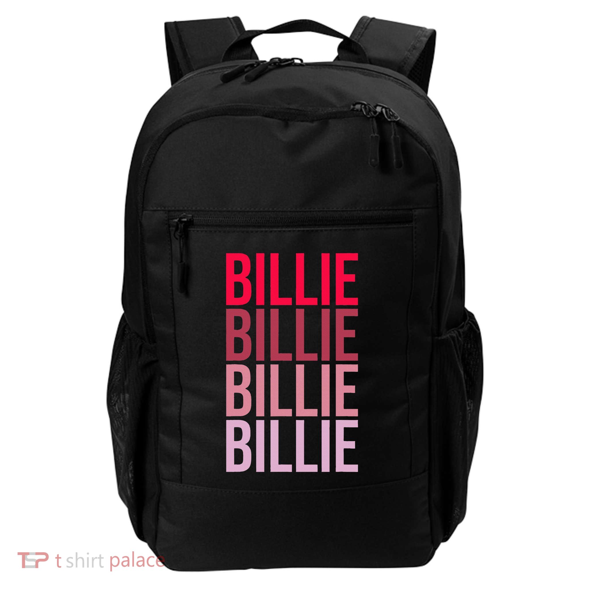 I Love Billie First Name Billie Daily Commute Backpack