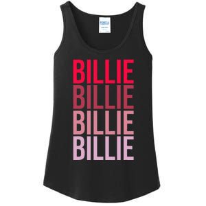 I Love Billie First Name Billie Ladies Essential Tank