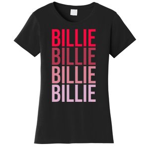 I Love Billie First Name Billie Women's T-Shirt