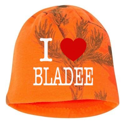 I Love Bladee Kati - Camo Knit Beanie