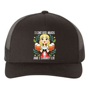 I Like Big Mugs Oktoberfest Bavarian Munich Beer Festival Yupoong Adult 5-Panel Trucker Hat