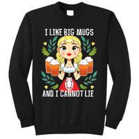 I Like Big Mugs Oktoberfest Bavarian Munich Beer Festival Sweatshirt