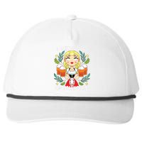 I Like Big Mugs Oktoberfest Bavarian Munich Beer Festival Snapback Five-Panel Rope Hat