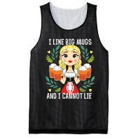 I Like Big Mugs Oktoberfest Bavarian Munich Beer Festival Mesh Reversible Basketball Jersey Tank