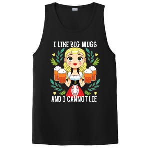 I Like Big Mugs Oktoberfest Bavarian Munich Beer Festival PosiCharge Competitor Tank