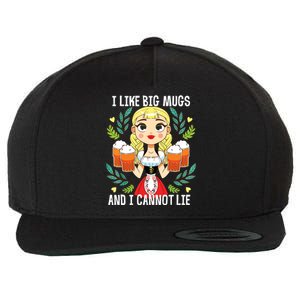 I Like Big Mugs Oktoberfest Bavarian Munich Beer Festival Wool Snapback Cap