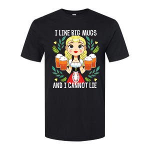 I Like Big Mugs Oktoberfest Bavarian Munich Beer Festival Softstyle CVC T-Shirt